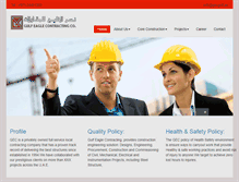 Tablet Screenshot of gecgulf.com